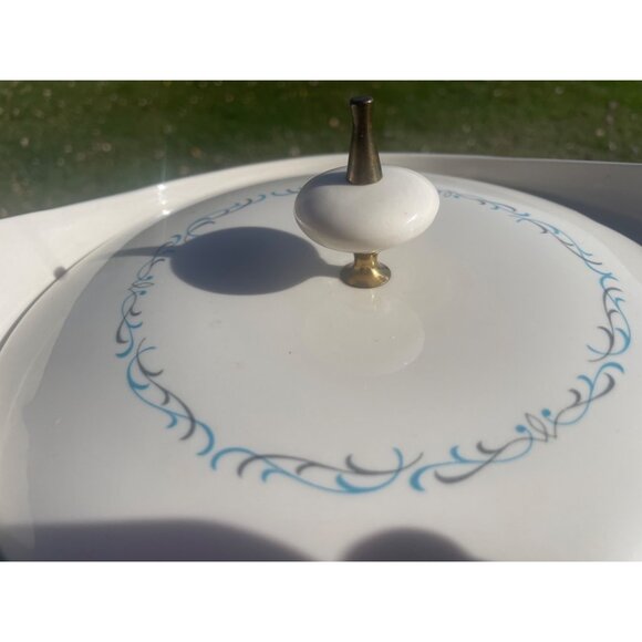 Taylorton American Fine China Covered Serving Dish Lid MCM - Picture 7 of 7